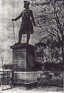 Denkmal Friedrich des Großen an der Küddowbrücke
