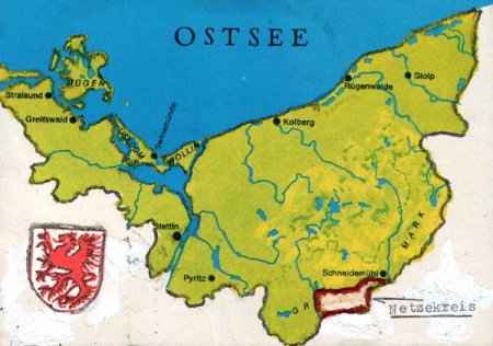 Pommern um 1938