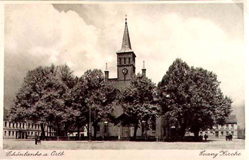 Die evangelische Kirche in Schönlanke