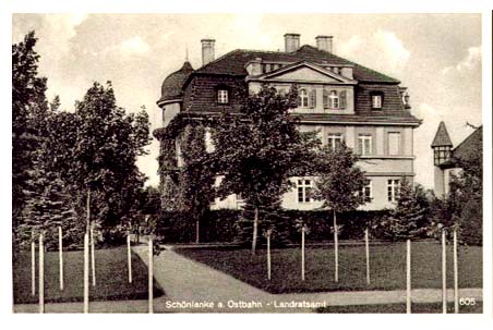 Das um 1921/22 erbaute neue Kreishaus
